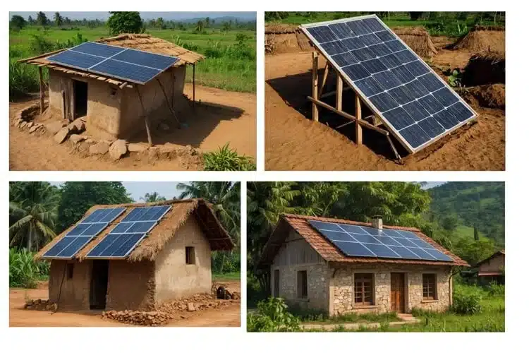 mud house solar